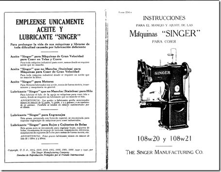 manual de maquina de coser singer 6221c